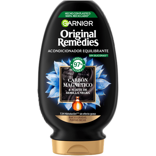 GARNIER GARNIER Original Remedies Carbón Magnético Conditioner 250 ml Kosmetik