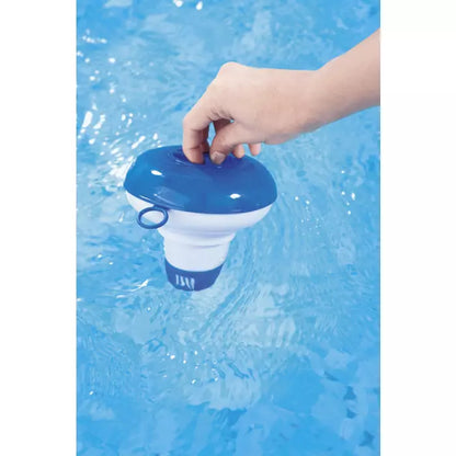 Bestway Flowclear Dosierschwimmer Ø 12,5 cm – Chlordosierer für Pools