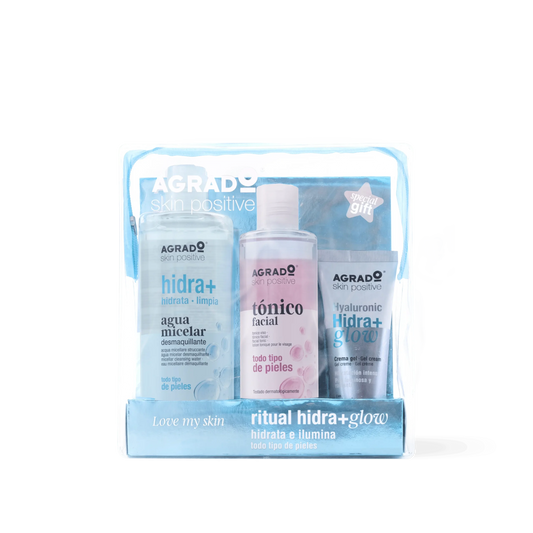 AGRADO AGRADO Neceser mit Limpiador Facial Hidra Gesichtsreiniger Set Kosmetik