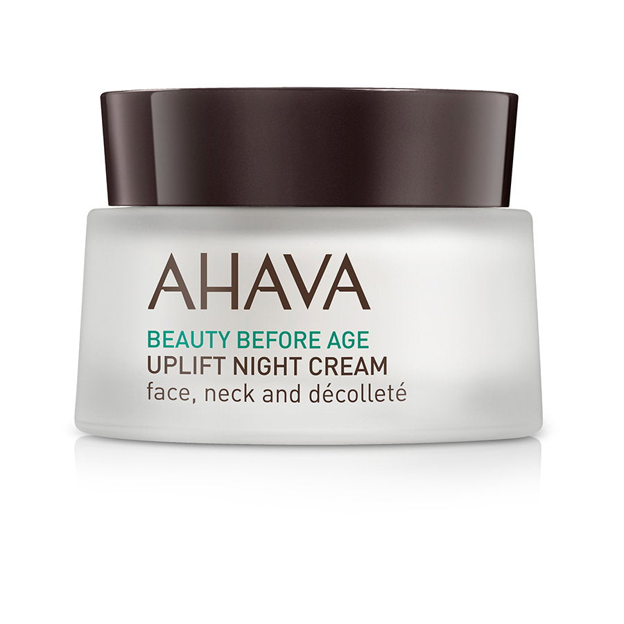 Ahava Ahava, Beauty Before Age, Vegan, Hydra-nährend, Nacht, Sahne, Für Gesicht & Hals, 50 ml Regular