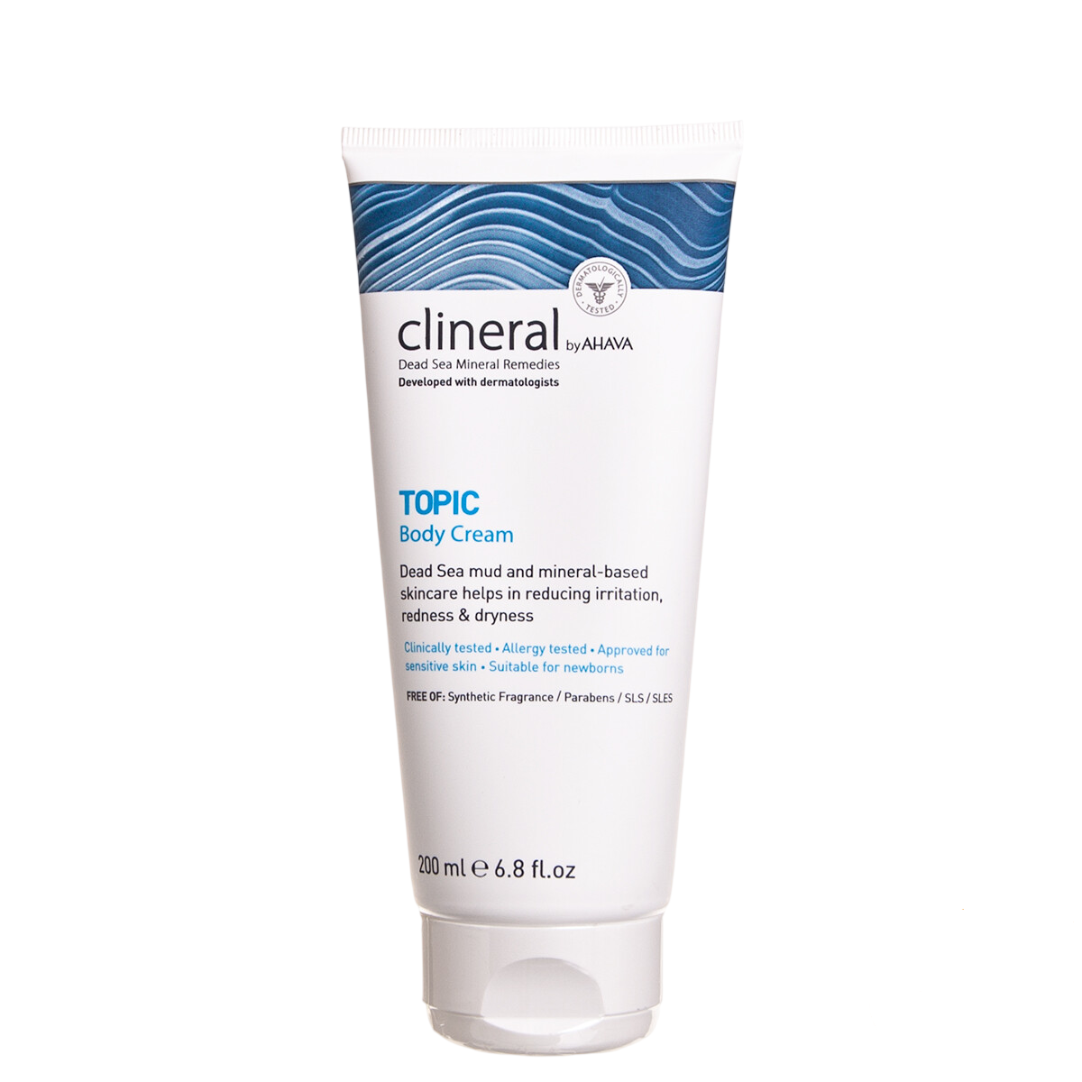 Ahava Ahava, Clineral Topic, Dead Sea minerals, Anti-Reizung, Körpercreme, Körper, 200 ml Regular