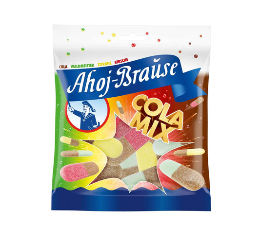 Ahoj-Brause Cola Mix 150g Kaubonbons mit Cola- und Fruchtgeschmack
