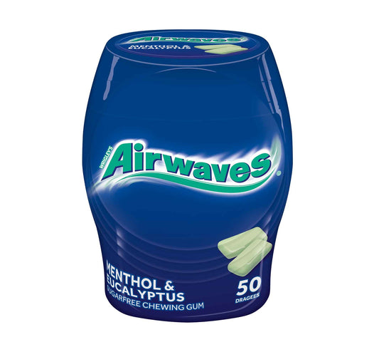 Wrigleys Airwaves Menthol & Eucalyptus 50 zuckerfreie Kaugummi