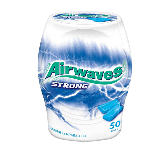 Wrigleys Airwaves Strong 50 extra-starke Kaugummi mit Minzgeschmack