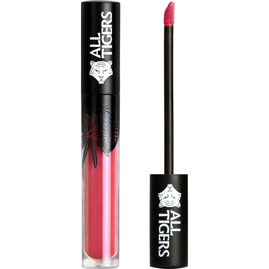 All Tigers Natural & Vegan Lipgloss 601 – Glänzender, veganer Lippen-Glow, 8 ml Tester