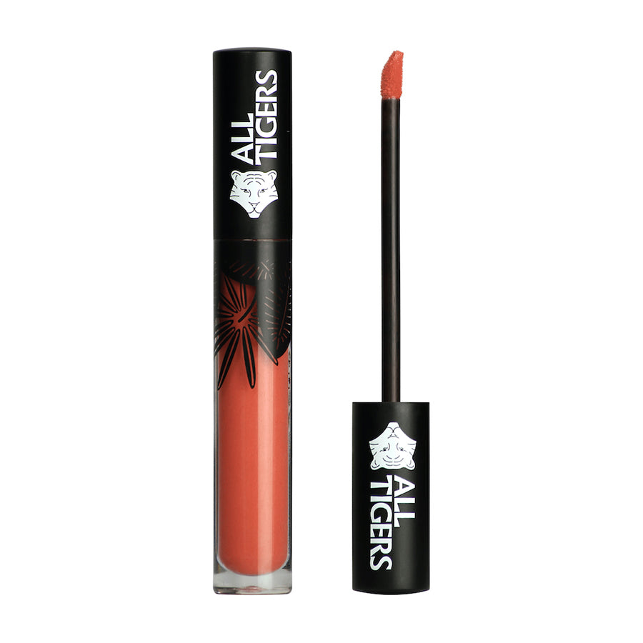 All Tigers Mattierende Creme-Lippenstift 682 „Wage zu stehen“ – Intensiver Farbton, 8 ml Tester