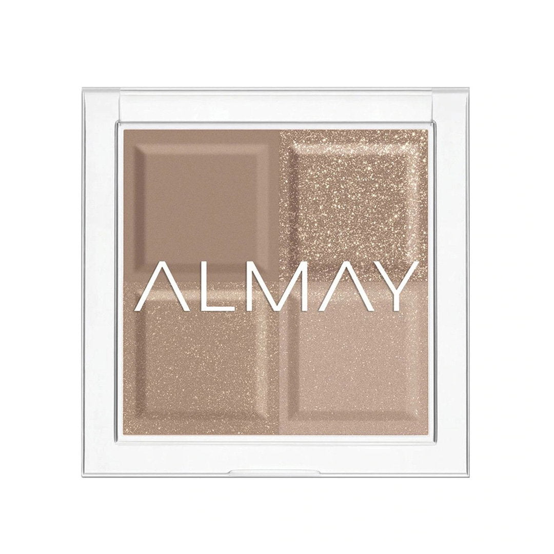 Almay Almay, Shadow Quad, Lidschattenpalette, 130, Auster, 4 Schattierungen, 3.5 g Regular