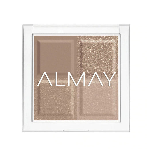 Almay Almay, Shadow Quad, Lidschattenpalette, 130, Auster, 4 Schattierungen, 3.5 g Regular