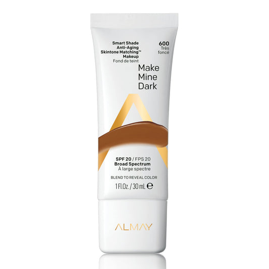 Almay Almay, Smart Shade, Tone-matching, Flüssige Grundierung, 600, Make Mine Dark, 20 SPF, 30 ml Regular