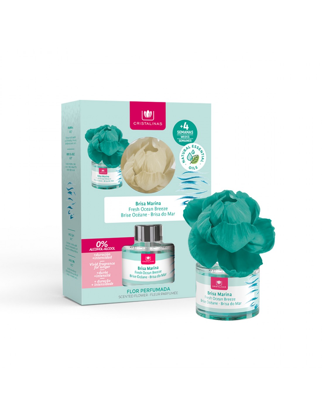 Cristalinas Flor Perfumada Ambientador 0 Brisa Marina 40ml