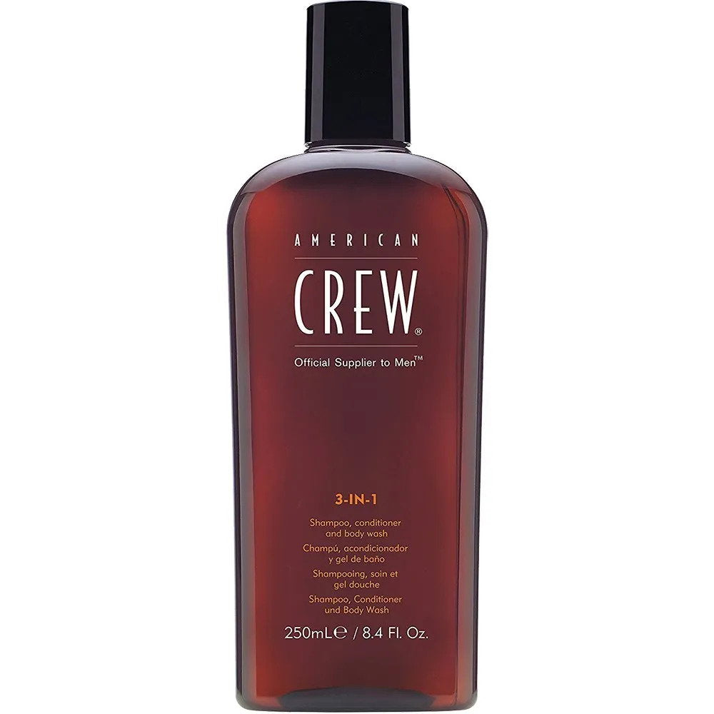 American Crew 3-In-1 Haarshampoo Spülung & Duschgel 3-in-1 Zur Hydratation 250 ml