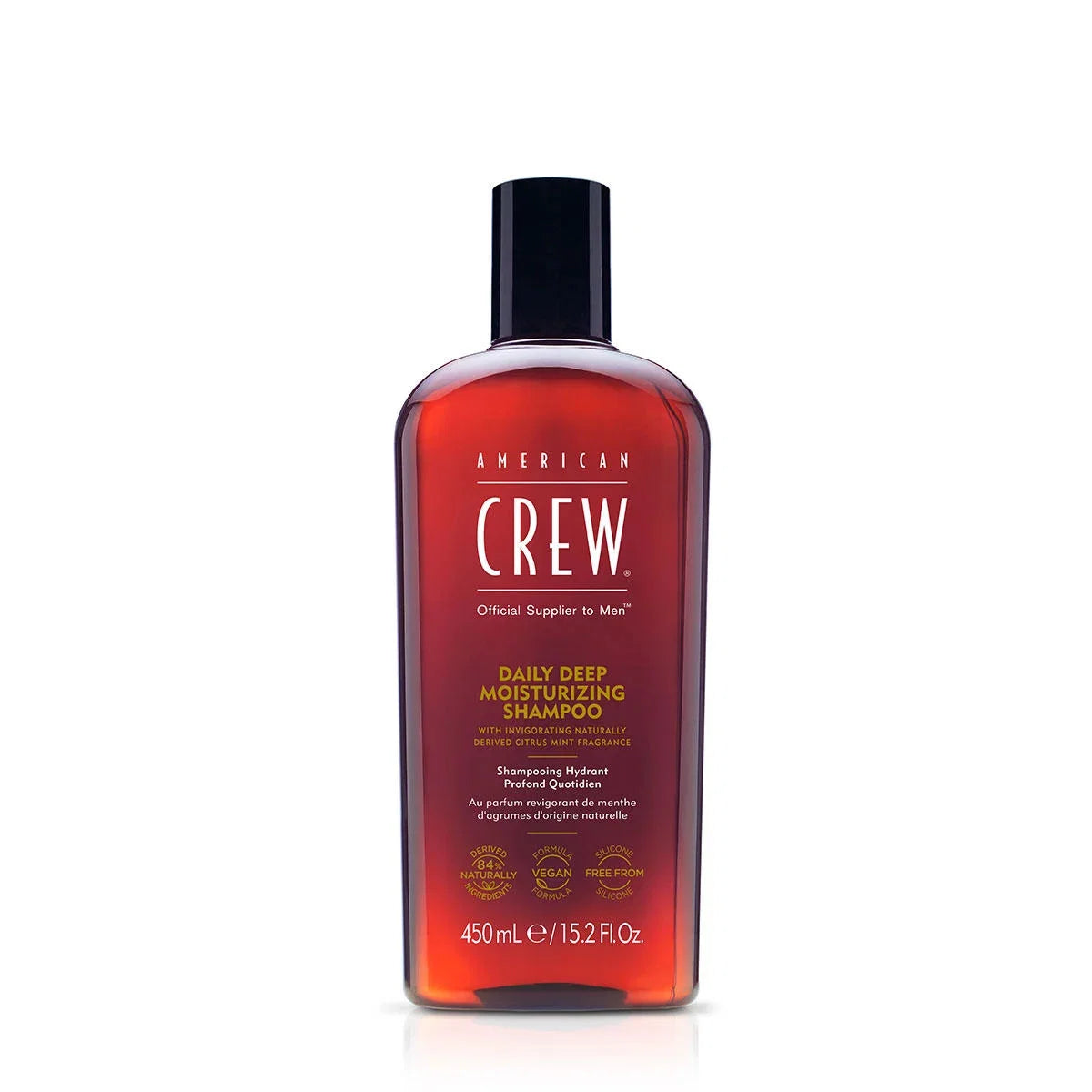 American Crew American Crew, Daily Deep Moisturizing, Vegan, Haarshampoo, Zur Nahrung, 450 ml Regular
