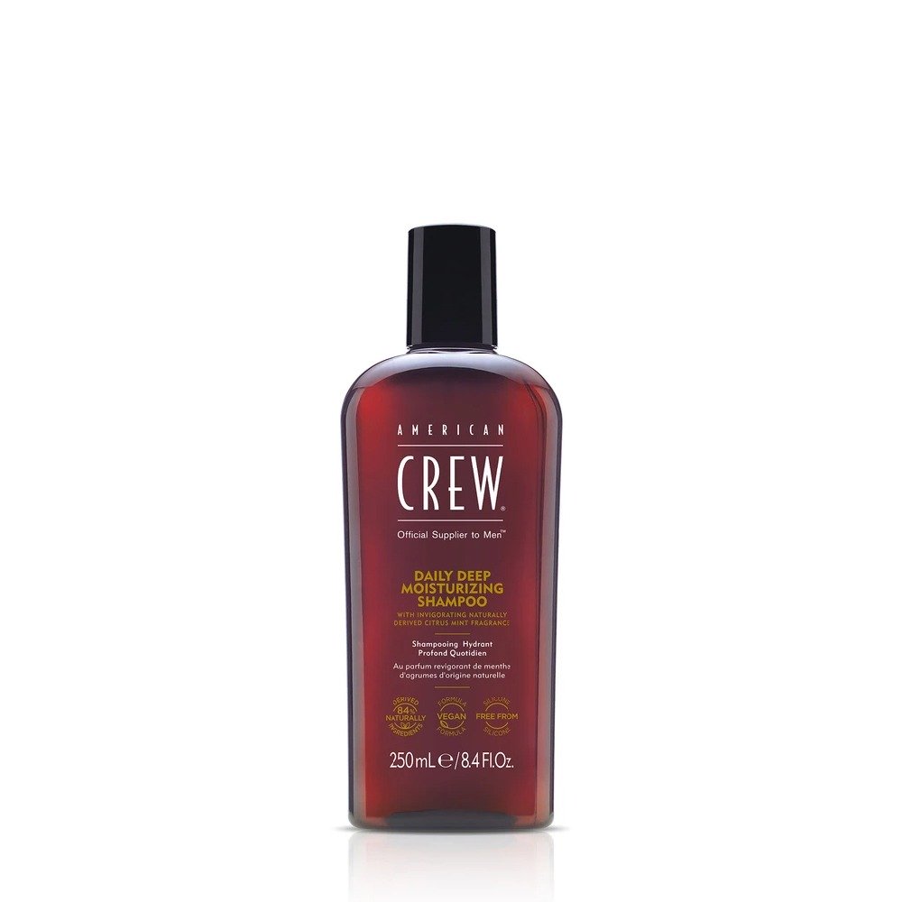 American Crew American Crew, Daily Deep Moisturizing, Vegan, Haarshampoo, Zur Nahrung, 250 ml Regular