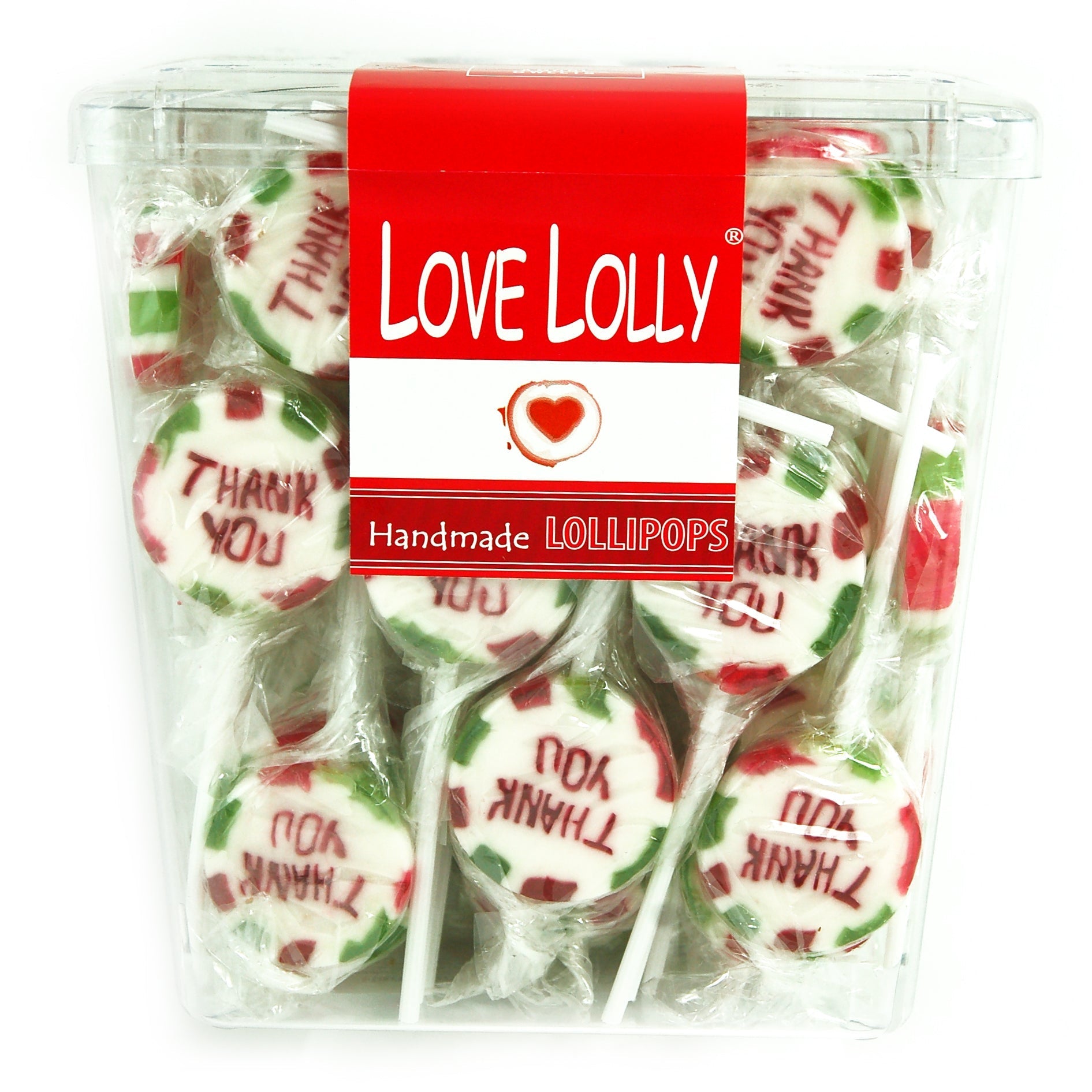 Amore Sweets Rocks Love Lolly Thank You 100×10g - Candyshop.ch