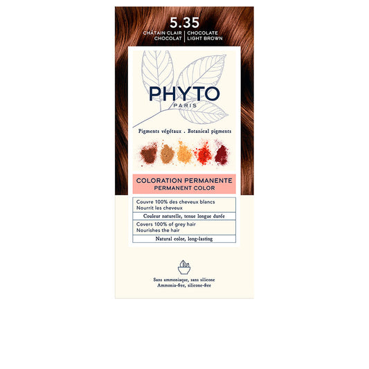 PHYTOCOLOR #5.35-castaño claro chocolate 4 u