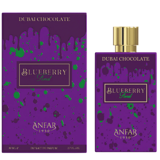 Anfar Dubai Chocolate Blueberry Forest – Unisex Parfumextrakt 80 ml