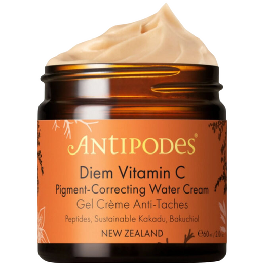 Antipodes Antipodes, Brightening Diem Vitamin C, Peptide, Pigmentkorrektur, Morgen, Wassercreme, Für das Gesicht, 60 ml Regul