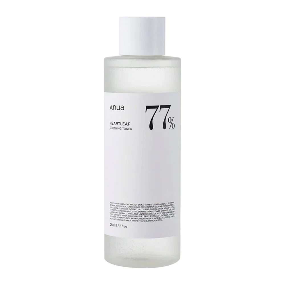 Anua Anua, Heartleaf 77%, Beruhigend, Reinigungstonikum, 250 ml Regular