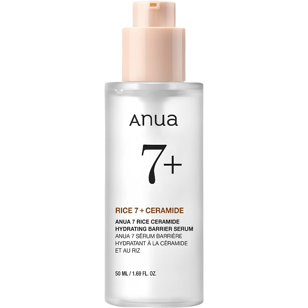 Anua Anua, Rice 7+, Ceramid, Hydratisierend, Serum, Für das Gesicht, 50 ml Regular
