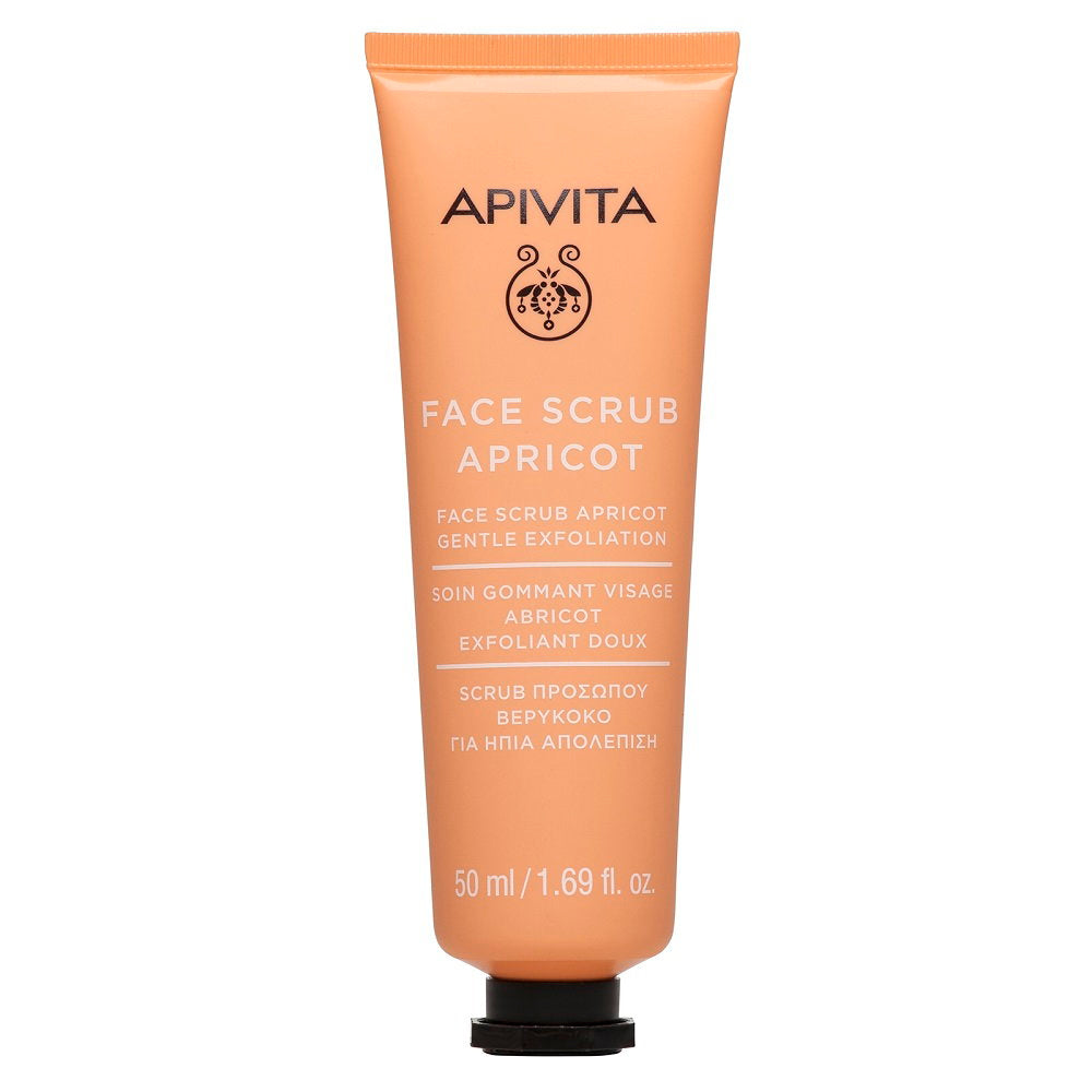 Apivita Apivita, Apricot, Cleansing & Exfoliating, Peelingmaske, 1-2 mal pro woche, Für das Gesicht, 50 ml Regular