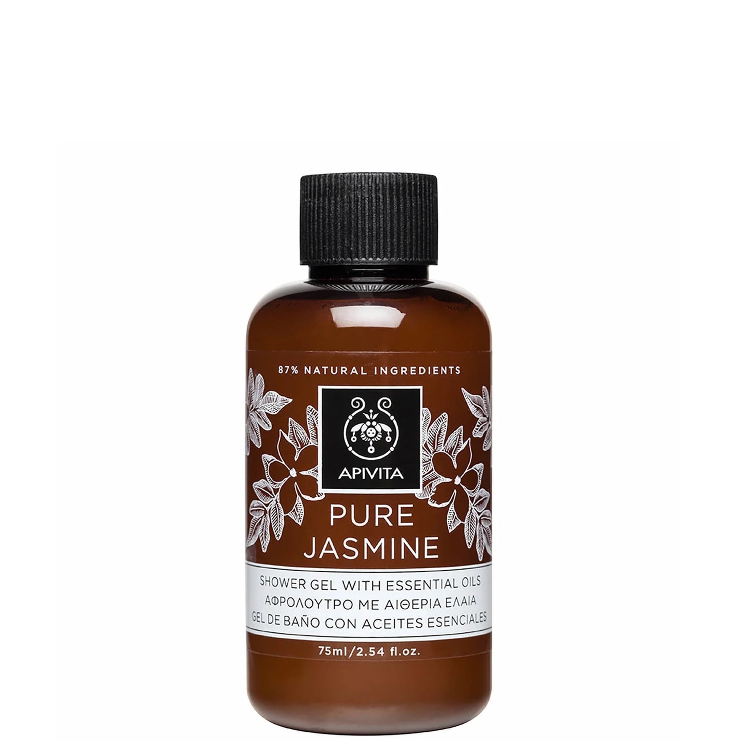 Apivita Apivita, Pure Jasmine, Duschgel, 75 ml Regular