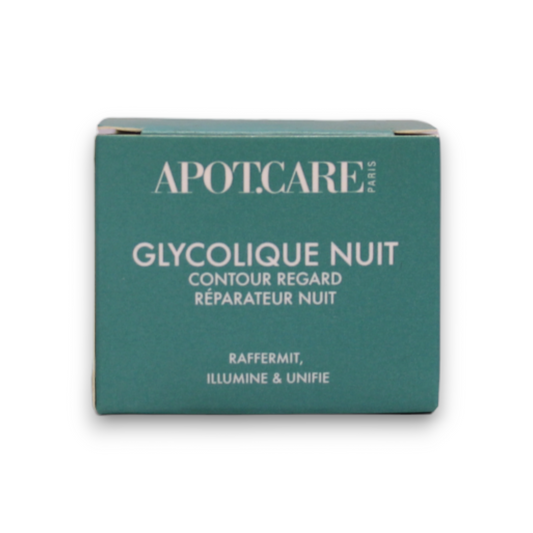 Apotcare Apotcare, Glycolic Night, Glykolsäure, Reparatur, Augencreme, 15 ml Regular