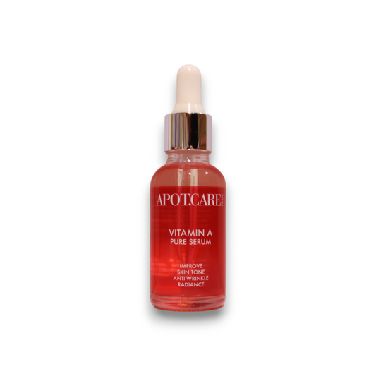 Apotcare Apotcare, Vitamin A, Ölfrei, Anti-Falten, Serum, Für das Gesicht, 30 ml Regular