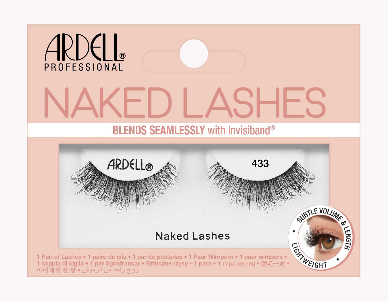 ARDELL ARDELL Naked Lashes Pestañas 433 Schwarz 1 Stück künstliche Wimpern Kosmetik