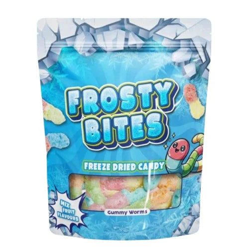 Frosty Bites Sour Worms 50g - Candyshop.ch