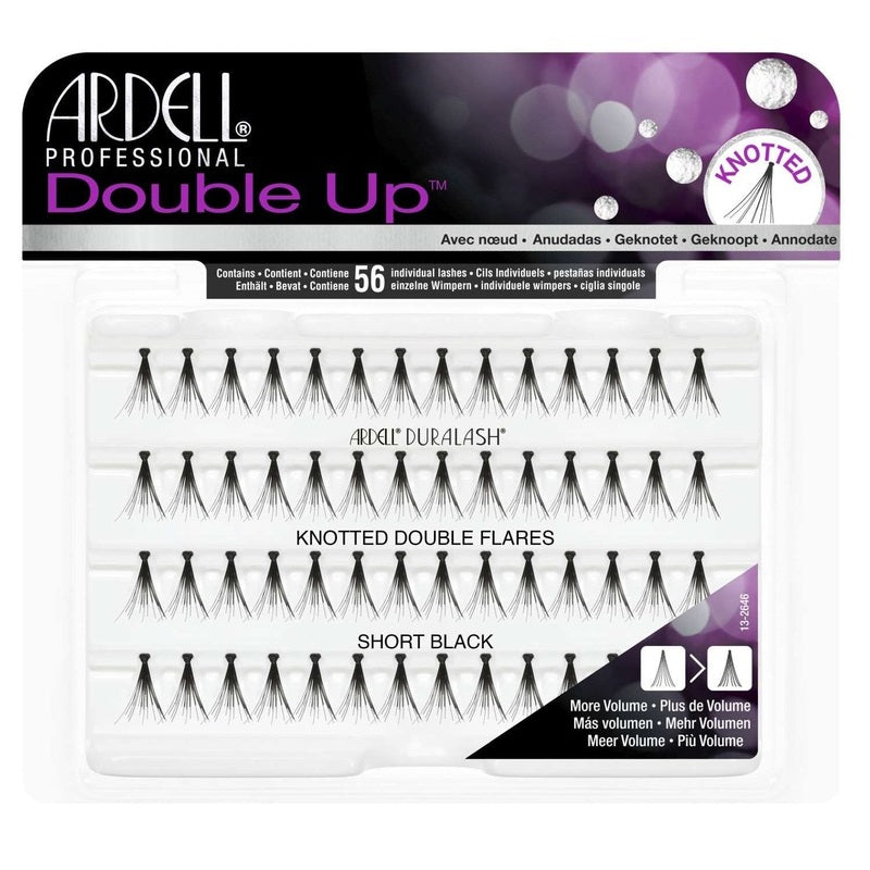 ARDELL ARDELL Individuals Double Up Knotted Double Flares Short Schwarz 56 U Wimpern Kosmetik