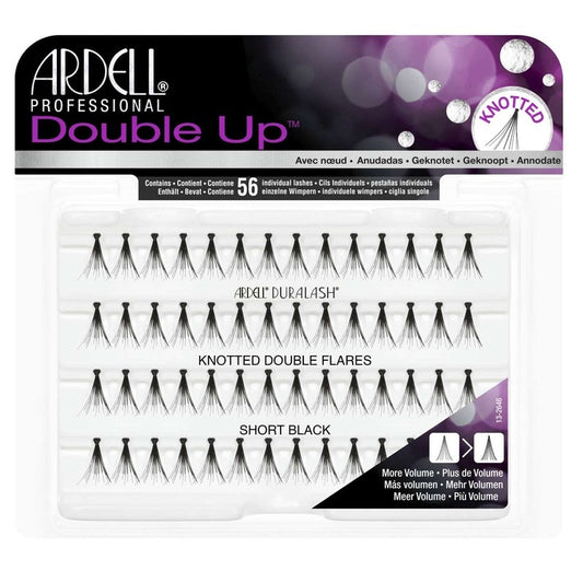 ARDELL ARDELL Individuals Double Up Knotted Double Flares Short Schwarz 56 U Wimpern Kosmetik