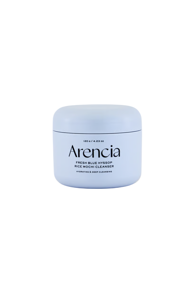 Arencia Arencia, Fresh Blue Hyssop Mochi, Hydratisierend, Reinigungscreme, 120 ml Regular