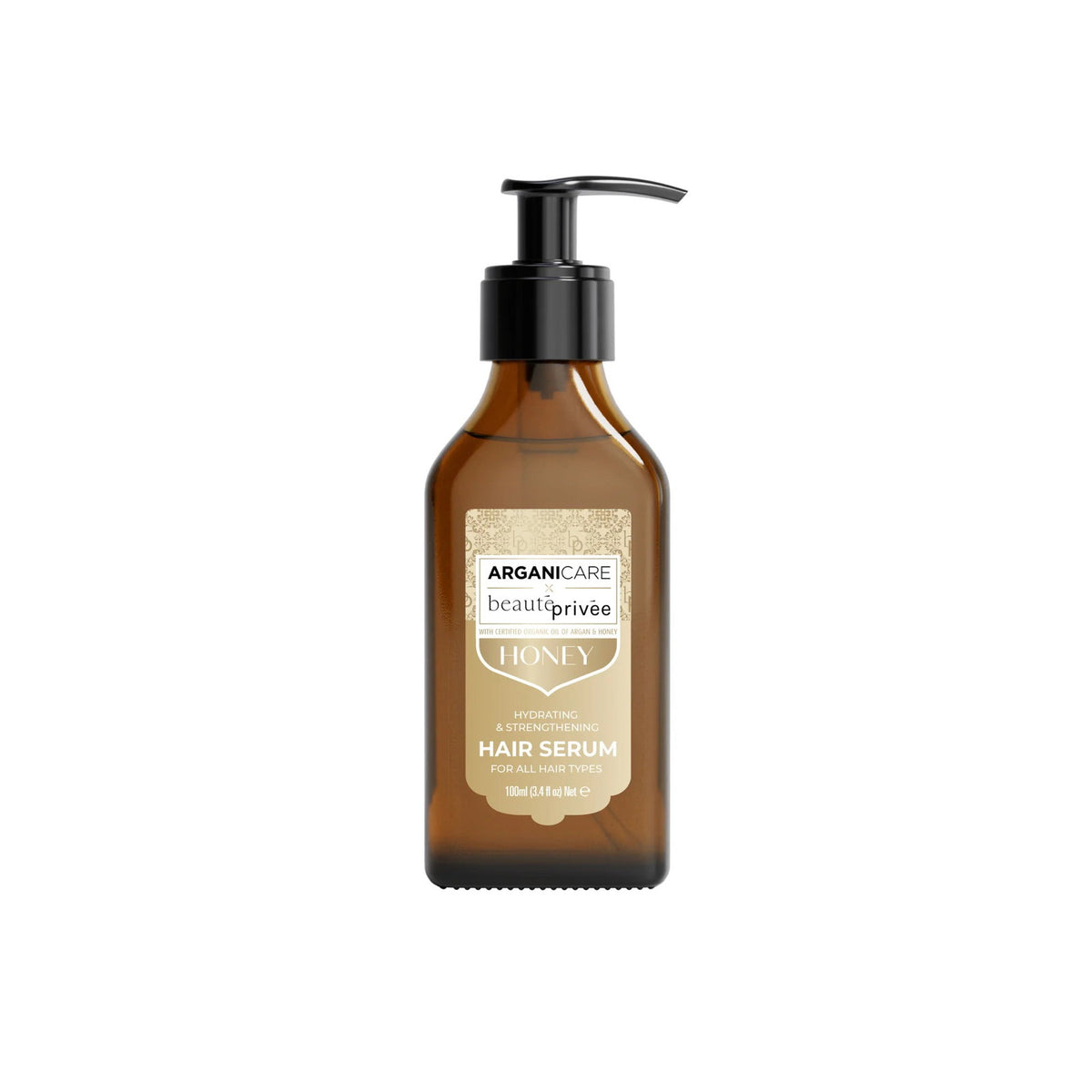 Arganicare Arganicare, Honey, Haarserum, Feuchtigkeitsspendend und stärkend, 100 ml Regular