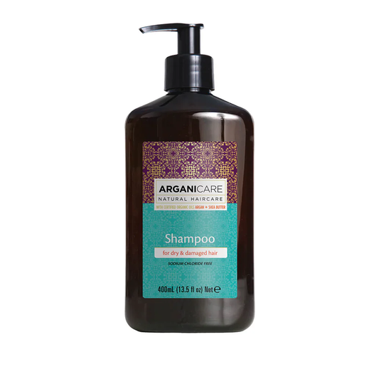Arganicare Arganicare, Argan Oil & Shea Butter, Haarshampoo, Repairing & Moisturising, 400 ml Regular