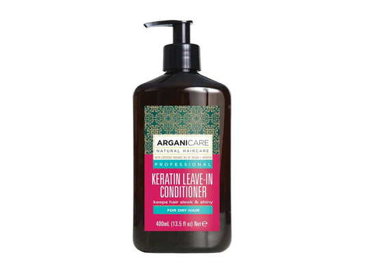 Arganicare Arganicare, Keratin, Leave-In Conditioner, Glänzend, 400 ml Regular