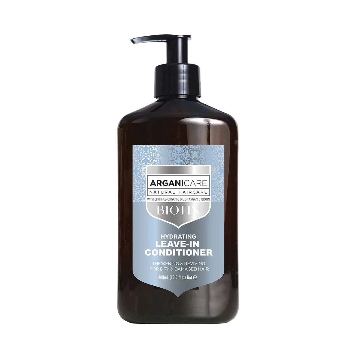 Arganicare Arganicare, Biotin, Leave-In Conditioner, Revitalisierung, 400 ml Regular