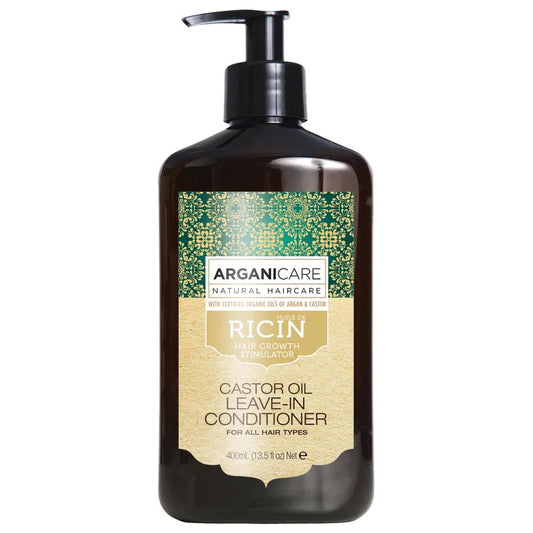 Arganicare Arganicare, Ricin, Leave-In Conditioner, Zur Wachstumsstimulation, 400 ml Regular