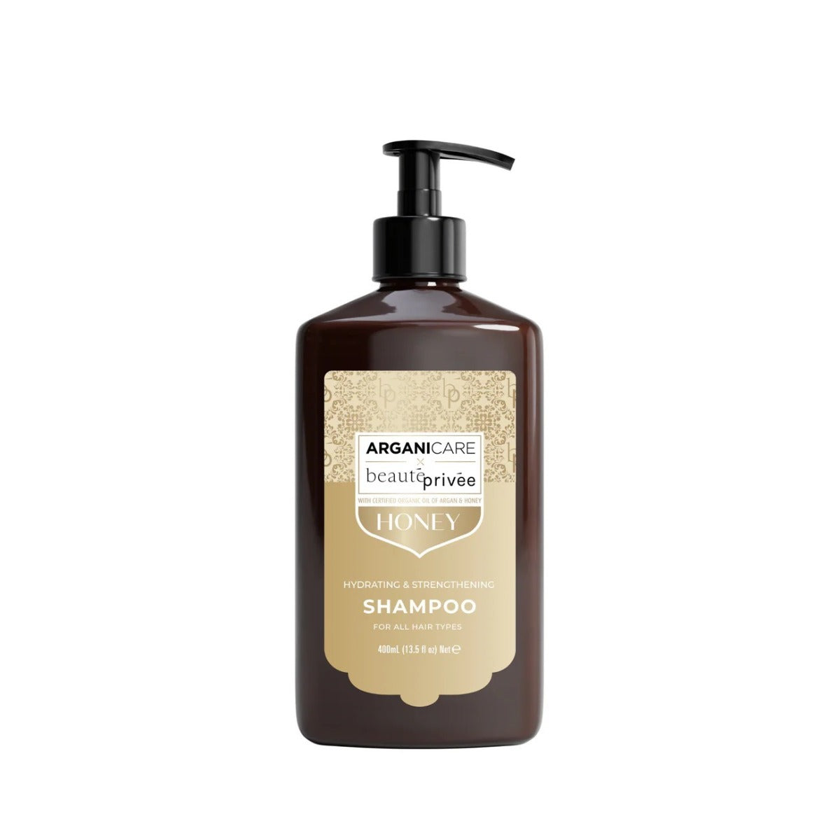 Arganicare Arganicare, Honey, Haarshampoo, Feuchtigkeitsspendend und stärkend, 50 ml Regular
