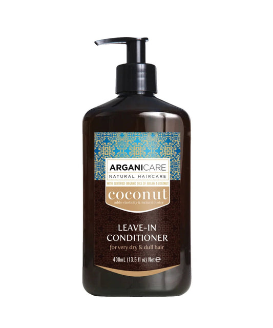 Arganicare Arganicare, Coconut, Leave-In Conditioner, Verbessert die Elastizität, 400 ml Regular