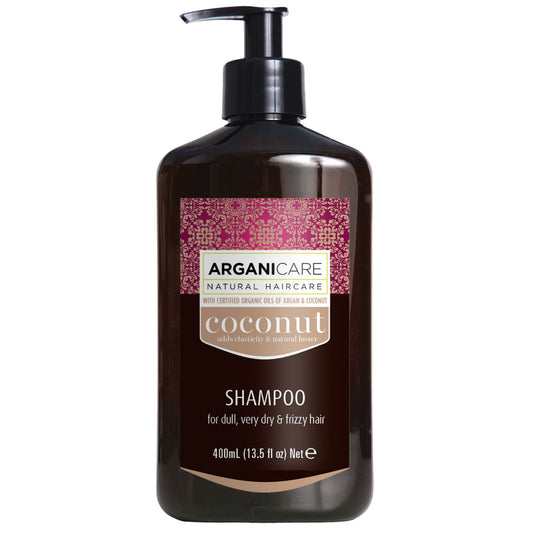 Arganicare Haarshampoo Arganicare, Coconut, Hair Shampoo, Nourishing & Moisturising, 400 ml Regular