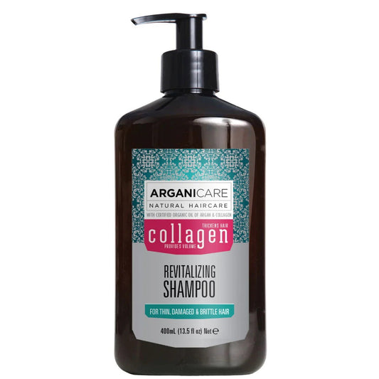 Arganicare Arganicare, Collagen, Haarshampoo, Revitalisierung, 400 ml Regular