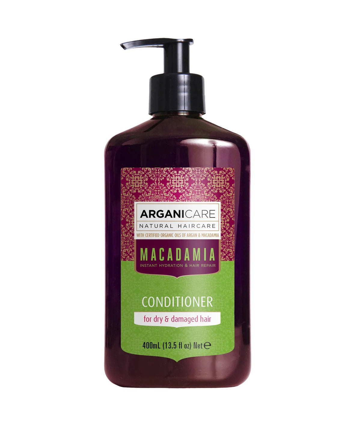 Arganicare Arganicare, Macadamia, Haarspülung, Nourishing & Repairing, 400 ml Regular