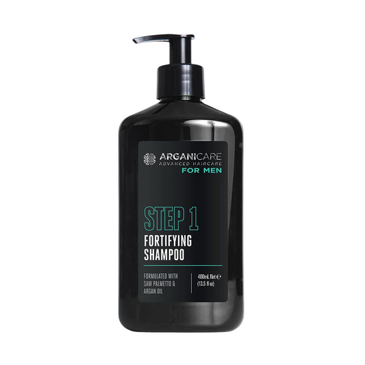 Arganicare Arganicare, Men Step 1, Bio, Haarshampoo, Strengthening & Anti-Hair Loss, 400 ml Regular