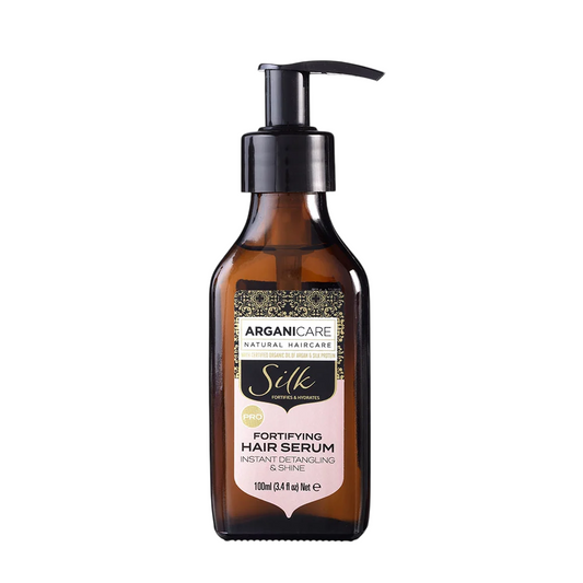 Arganicare Haarserum Arganicare, Silk Protein, Hair Serum, Detangling & Shine, 100 ml Regular