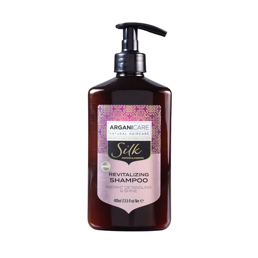 Arganicare Arganicare, Silk Protein, Haarshampoo, Hydrating & Nourishing, 400 ml Regular