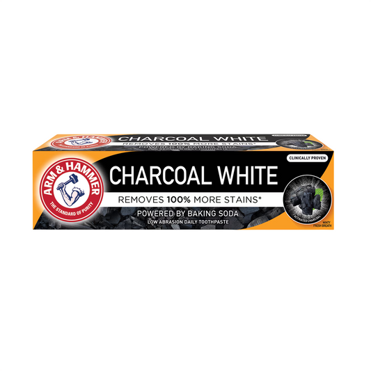 Arm & Hammer Zahnpasta Arm & Hammer, Charcoal White Pro, Whitening, Toothpaste, 75 ml Regular