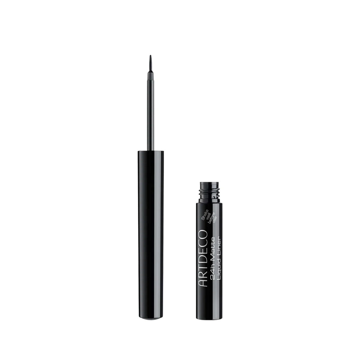ArtDeco ArtDeco, 24H Matte, Wasserdicht, Bürste, Matte & Long Lasting, Flüssiger Eyeliner, 71, Tiefschwarz, 1.7 ml Regular