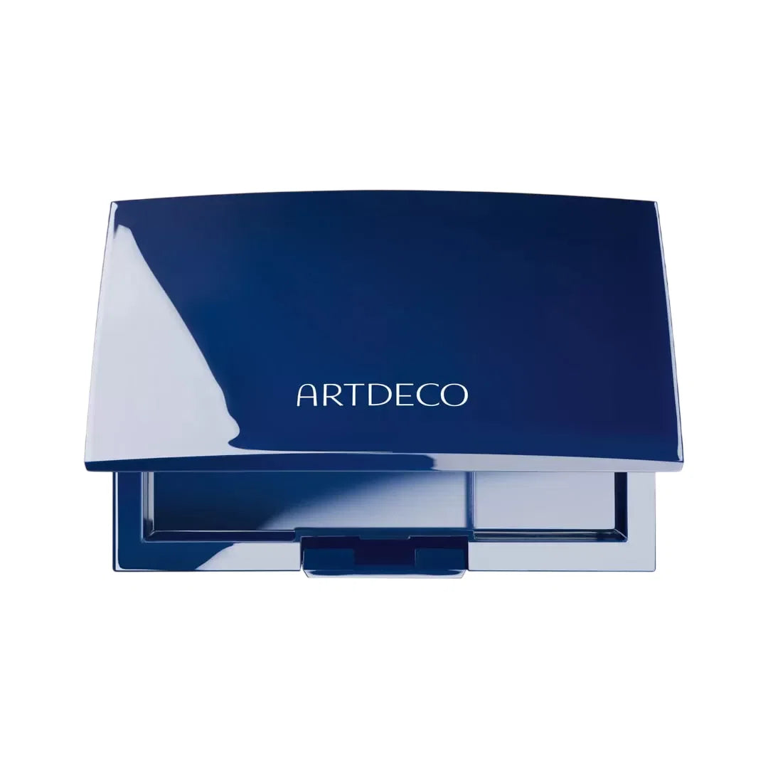 ArtDeco ArtDeco, Beauty Box, Leeres Make-up Plastik Kompaktgehäuse, Blau, Mit 4 Steckplätzen Regular