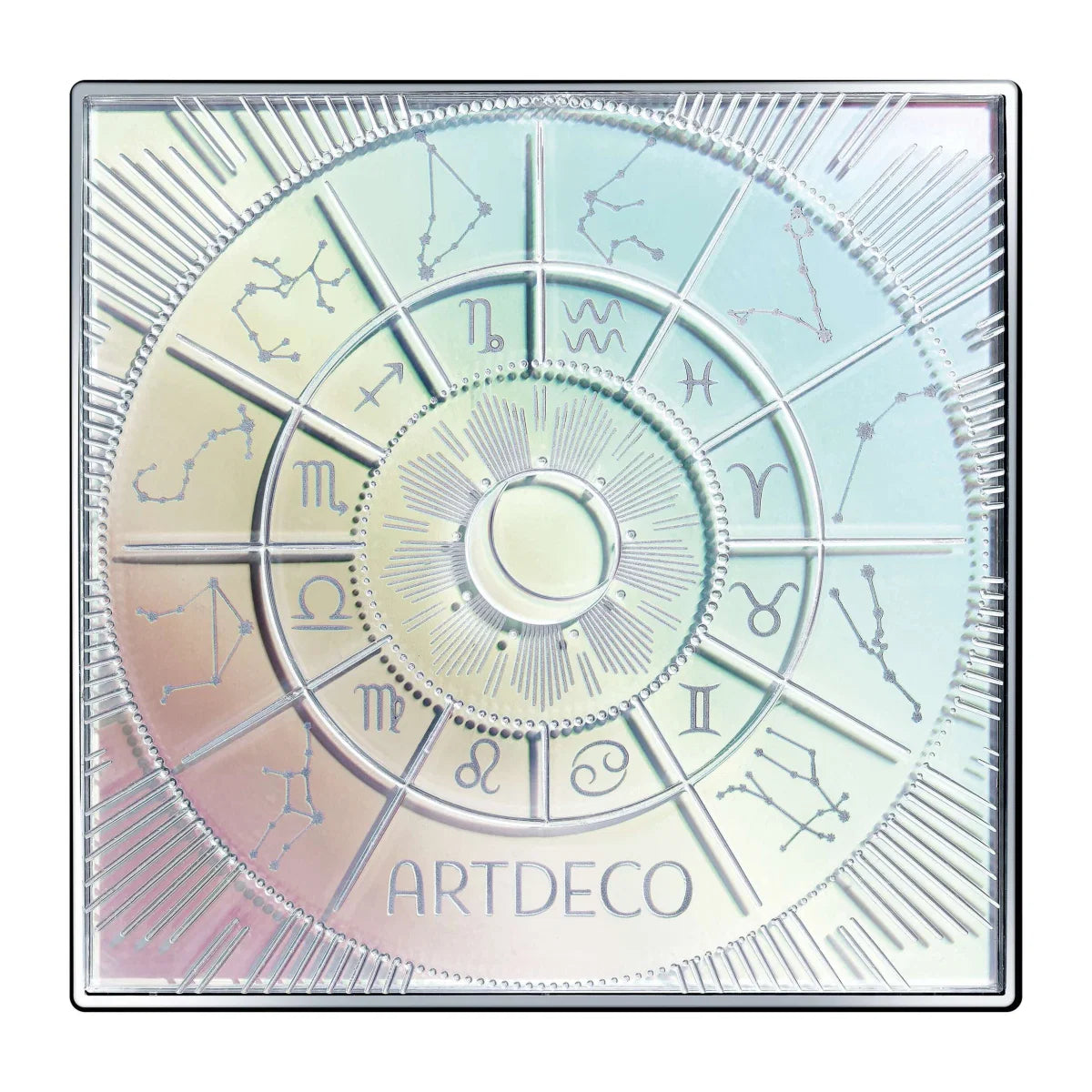 ArtDeco Leeres Make-up Plastik Kompaktgehäuse ArtDeco, Beauty Box, Empty Makeup Plastic Compact Case, With 3 Slots Regular