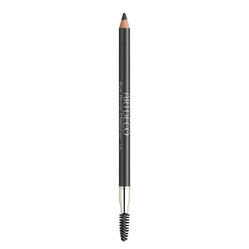 ArtDeco Eyebrow Designer Defining Eyebrow Cream Pencil & Brush 2-In-1 1A Soft Black 1 g